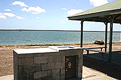海辺のBBQ