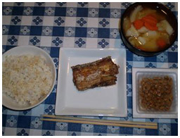 焼き魚とごはん