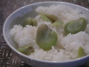 そら豆ごはん