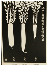 江戸野菜・大根三兄弟