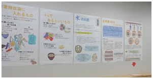 展示の様子２。