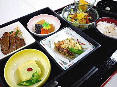 松花堂弁当で脱メタボ