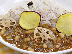 豆まめキーマカレー