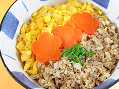 鯛のそぼろ丼