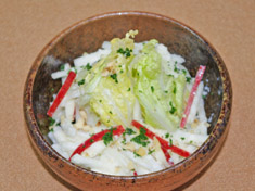 白菜サラダ