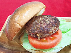 きのこハンバーガー