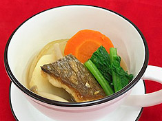 真鯛とかぶのスープ煮