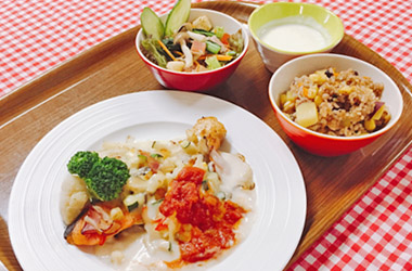 手軽に野菜が摂れる満足ヘルシーランチ