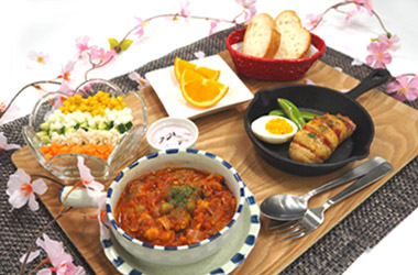 春到来！野菜たっぷり洋風ごはん☆