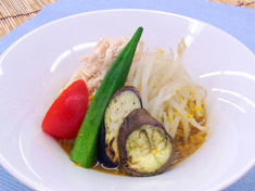 冷やしカレーラーメン