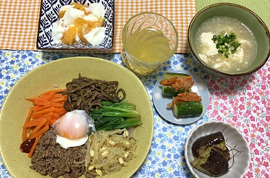 ビビンバ御膳で「ほっこり」寒さを乗り切ろう！