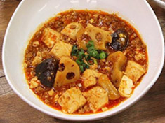 ゴロゴロ野菜の麻婆豆腐