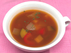 夏野菜のスープ