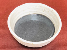 黒ゴマ汁粉