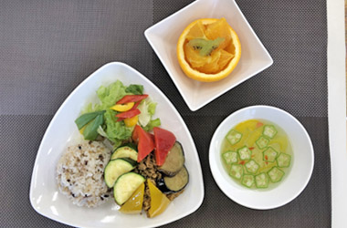 手軽に簡単！夏野菜ランチ