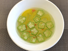 オクラスープ