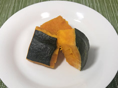 南瓜の蒸し焼き