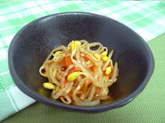 あっという間にキムチもやし
