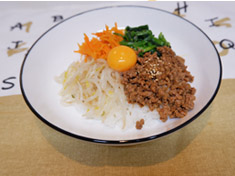 野菜たっぷりビビンバ