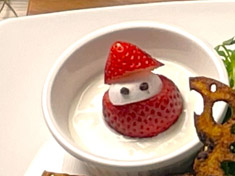 イチゴサンタヨーグルト