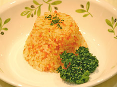 バター風味のキャロットライス