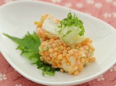 豆腐のぶぶあられ揚げ