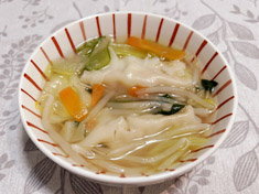 餃子スープ