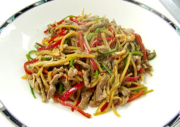 青椒肉絲