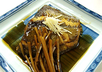 鰈の煮付け