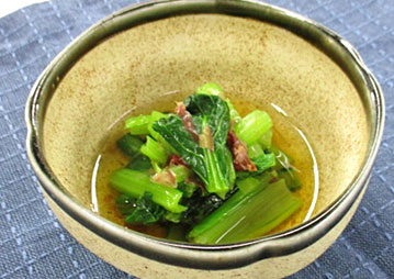 青菜のお浸し