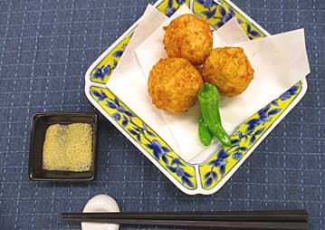 海老進上揚げ