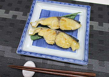 プチベールと白舞茸のお浸し