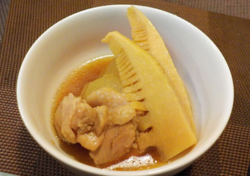 竹の子と大根の煮物
