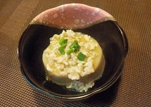 京いものそぼろあんかけ