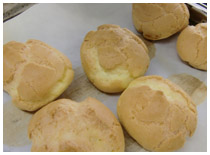 １８０度のオーブンで焼く画像